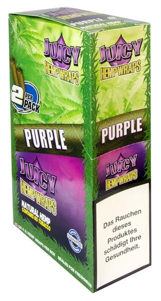 Juicy Jays Blunt Wraps - Purple