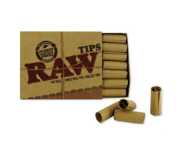 Raw Tips Pre Rolled