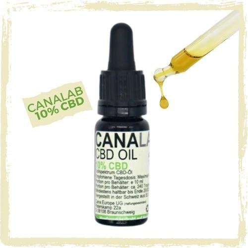 Cana Lab CBD Öl 10% - 10ml