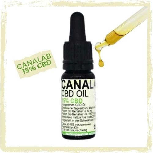 Cana Lab CBD Öl 15% - 10ml