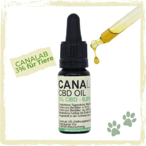 Cana Lab CBD-Öl für Katzen - 3%