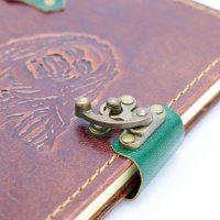 Tagebuch Leder diverse Dekore - mittel