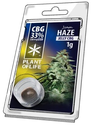 Plant of Life CBG Jelly 33% 1g Lemon Haze