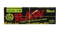 Raw Papers Black Green Organic Hemp 1 1/4