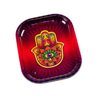 Syndicate Mischschale Metall Hamsa Rot -18x14 cm