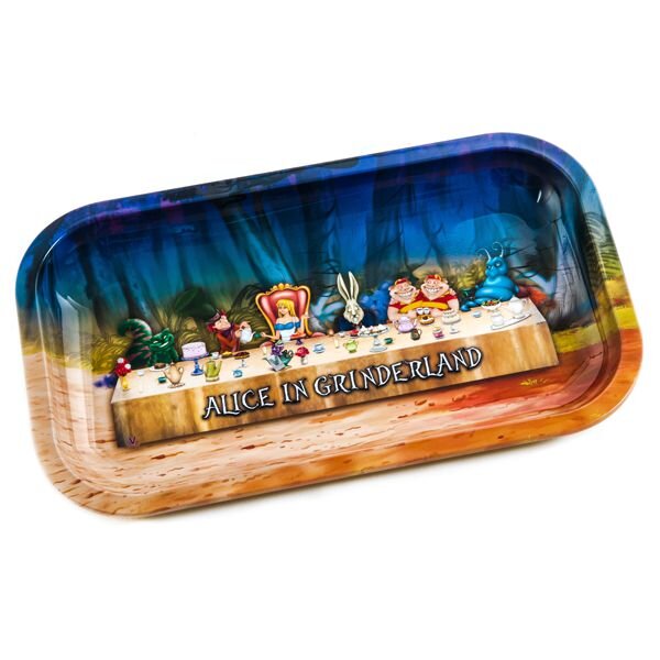 Syndicate Mischschale Metall Alice Tea Party-27x16 cm