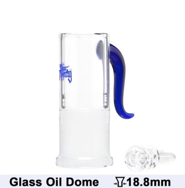 Glastopf für Öl mit Glasnagel (für Bong), 18.8mm
