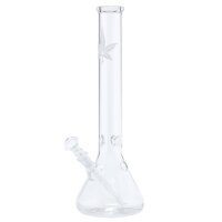 Bong – Glas Blatt | Becherglasknolle 14,5 mm