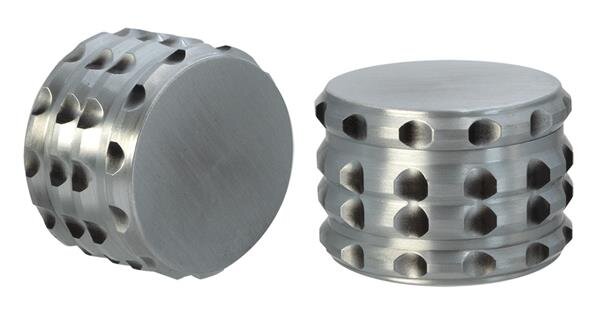 Grinder - 19,90 CNC Chrom 55mm silber