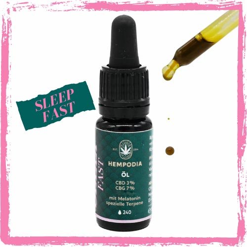 Hempodia CBD Öl Sleep Fast - 10ml