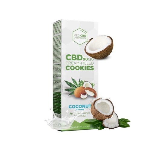 Medi CBD Cookies Kokosnuss mit 90mg CBD