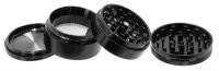 Raw Grinder Aluminium Schwarz 62 mm
