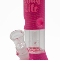 Bong - Glas Thug Life Mini Becher pink