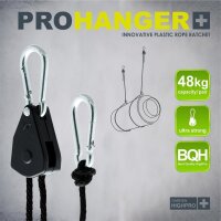 Aufhängung | Pro Set 68 kg | kleiner Karabiner | Garden Highpro