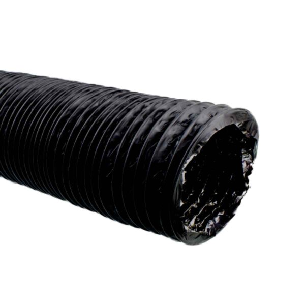 Schwarz Lüftungsschlauch Combi | Ø 125mm | 5m | Global Air Supplies (GAS)