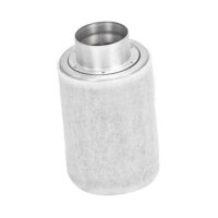 Aktivkohlefilter 100mm x 300mm | Rhino Hobby 225 | 100mm Flansch | 150 - 300m³/h