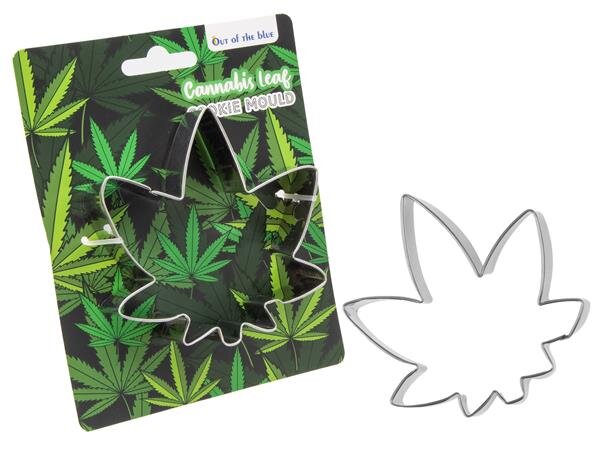 Ausstechform für Kekse - Cannabis Leaf