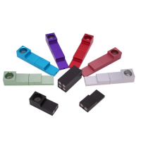 Pfeife, Click Magnet - 75mm lang - gemischte Farben