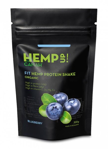 HempUp Hanf Protein Shake Blaubeere