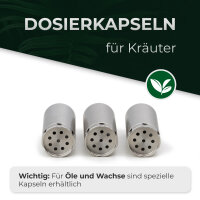 HIZEN Vaporizers Dosierkapseln Set Stilus Pro &...