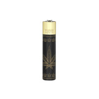 Clipper Metall Leaves Silhouette gold