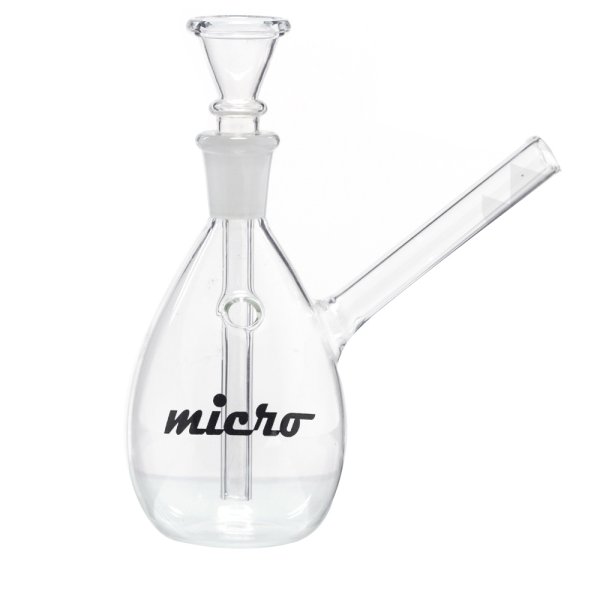 Bong - Glas Mikro Rund 14cm