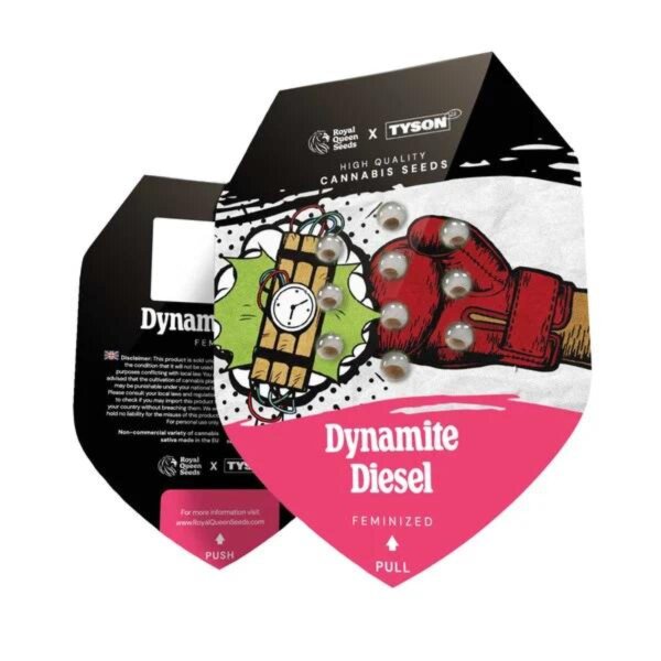 Royal Queen Seeds X Tyson Samen Dynamite Diesel feminisiert (3 Samen)