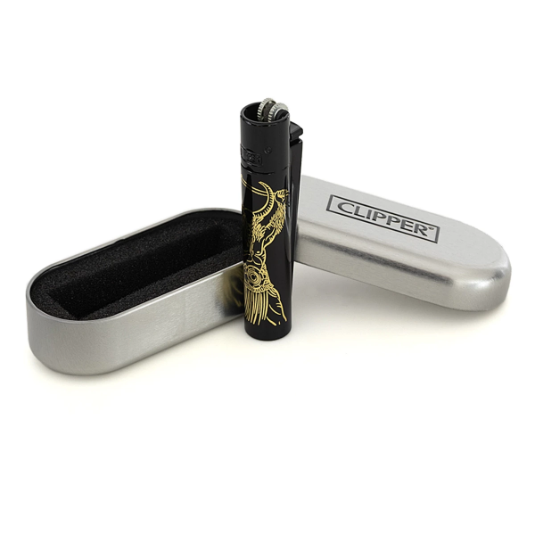 Clipper Metall Fantastic Creatures schwarz/gold