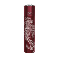 Clipper Metall Fantastic Creatures  rot/silber