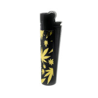 Clipper Metall Leaves Gold black-Cap