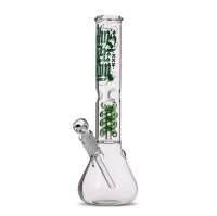 Bong - Glas Amsterdam mit Perlator, grün 38 cm