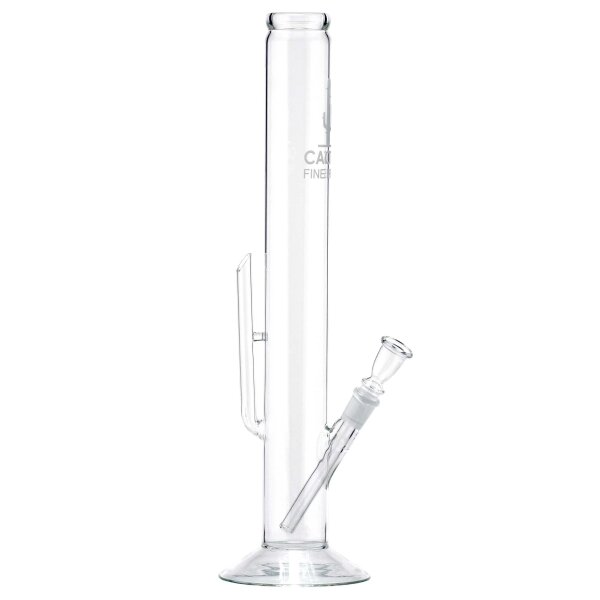 Bong - Glas Kaktus Ø 55 mm, H 46 cm, Schliff 18.8 mm