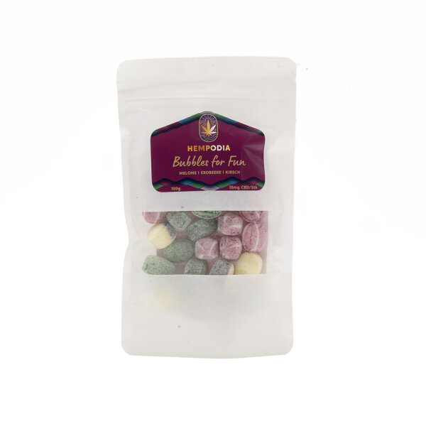 Hempodia Bubbles for Fun 10mg CBD/Stk, 100g Beutel