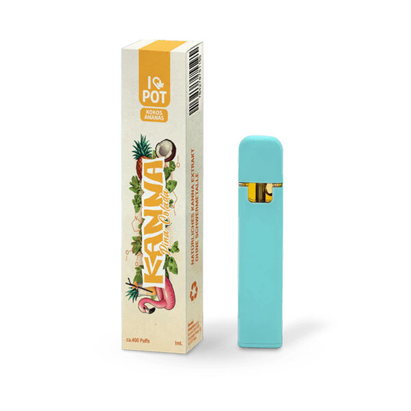 ILovePot Kanna Pina Colada Vape Pen, 1%, 1ml