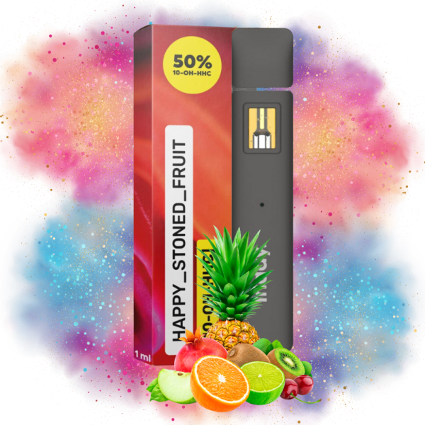 Friday 10-OH-HHC Vape Pen, 50% Happy Stoned Fruit