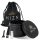 HIZEN Keramik Grinder Schwarz Ø 63mm, 4-teilig