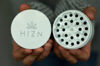 HIZEN Keramik Grinder 4-teilig, Ø 63mm Weiß