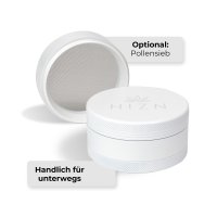 HIZEN Keramik Grinder 4-teilig, Ø 63mm Weiß